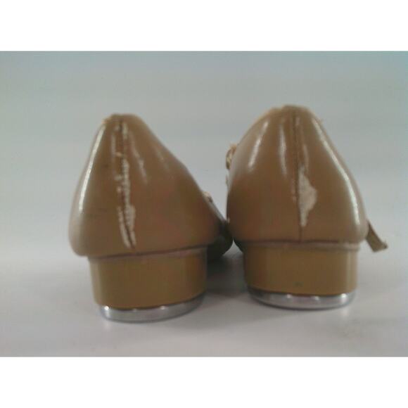 Dance Tap Shoes Revolution Big Kids 2M Mary Jane Leather Buckle Student - Picture 4 of 5
